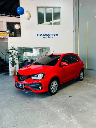 TOYOTA ETIOS 1.5 X PLUS 16V FLEX 4P AUTOMÁTICO TOYOTA ETIOS 1.5 X PLUS 16V FLEX 4P AUTOMÁTICO